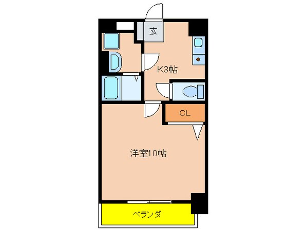 サンコート箱崎の物件間取画像